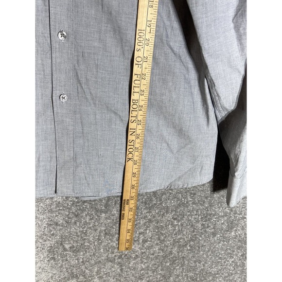 Apt 9 Premier Flex Slim Fit Button‎ Up Shirt Mens Size XL Stretch Long Sleeve - Picture 6 of 6